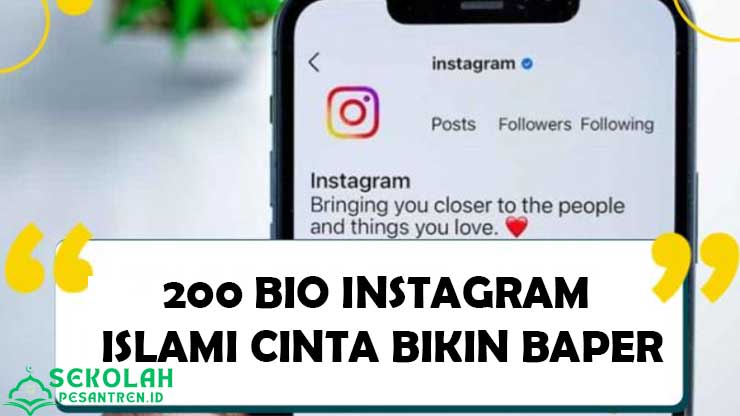 Bio Instagram Islami Cinta Menyentuh Hati Bikin Baper