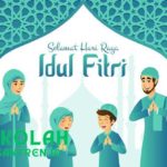 Contoh Kartu Ucapan Idul Fitri